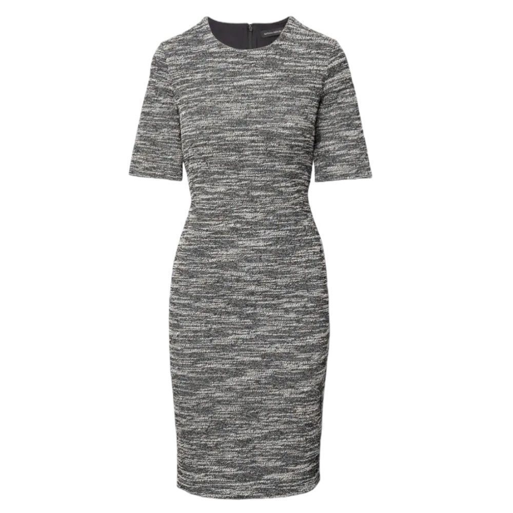 BANANA REPUBLIC BOUCLE MIDI SHEATH DRESS, SIZE Woman’s Size 4 P